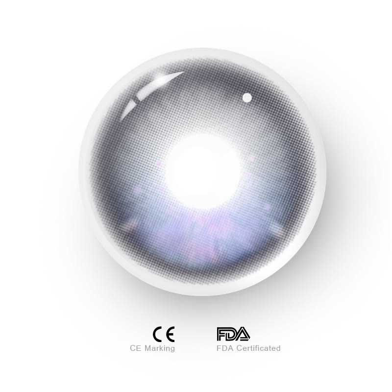 MYEYEBB Radiant Violet Colored Contact Lenses | 1 Day-10 Pcs - image 8