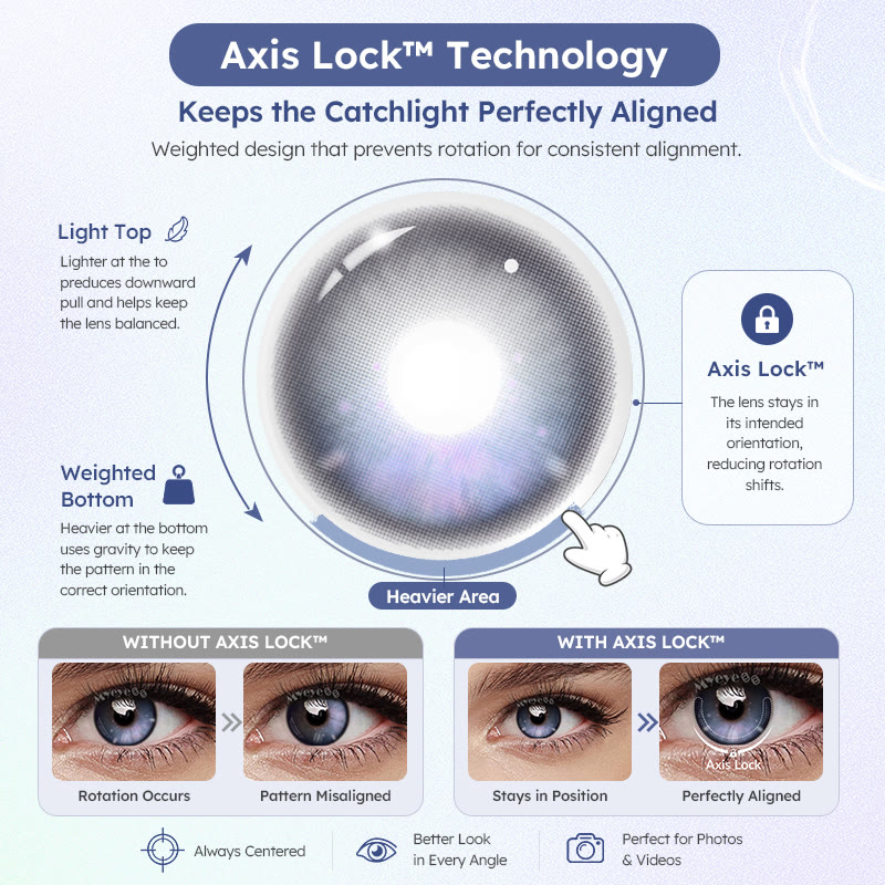MYEYEBB Radiant Violet Colored Contact Lenses | 1 Day-10 Pcs - image 4