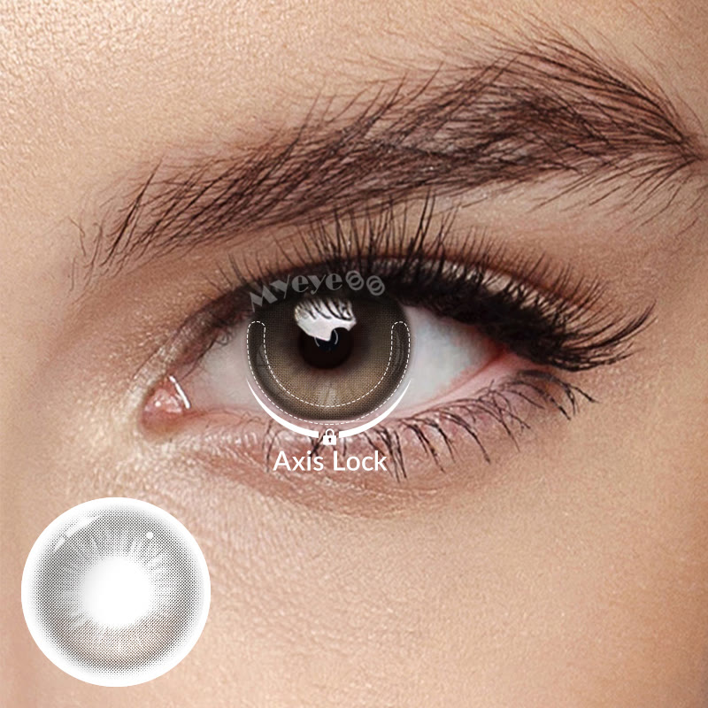MYEYEBB Moonstone Amber Colored Contact Lenses | 1 Day-10 Pcs - Moonstone Amber (1 Day-10 pcs) - 0.00 - OD_LKB5_BN_10pcs - image 1