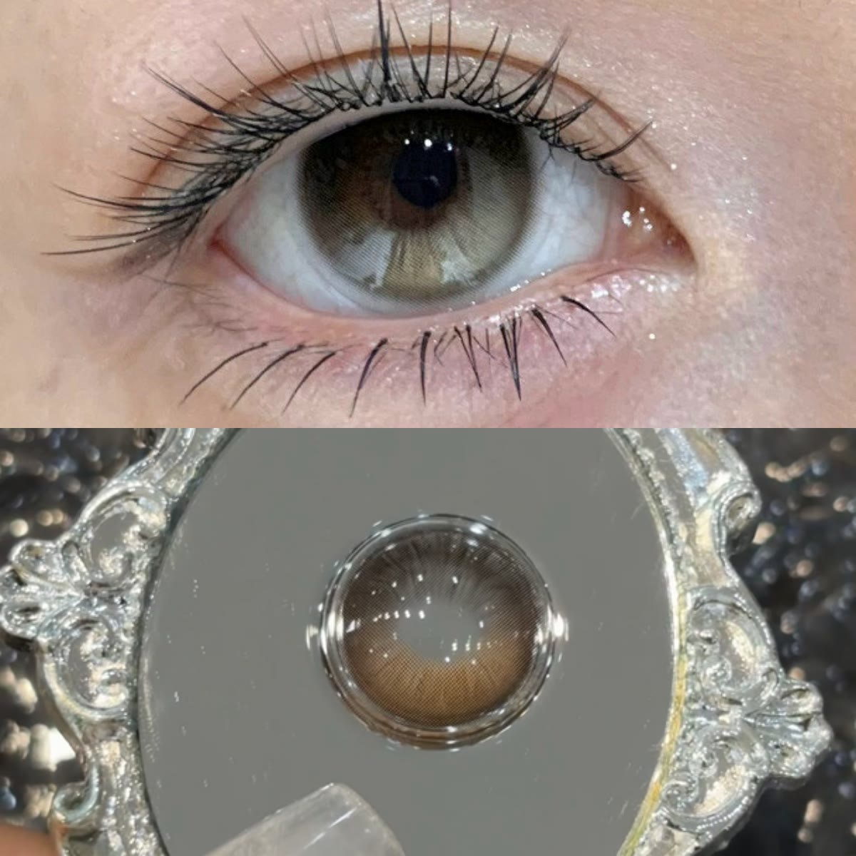 MYEYEBB Moonstone Amber Colored Contact Lenses | 1 Day-10 Pcs - image 3