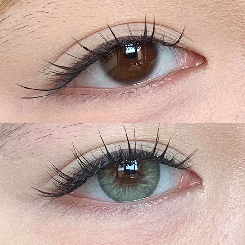 MYEYEBB Coastal Green Colored Contact Lenses - image 2