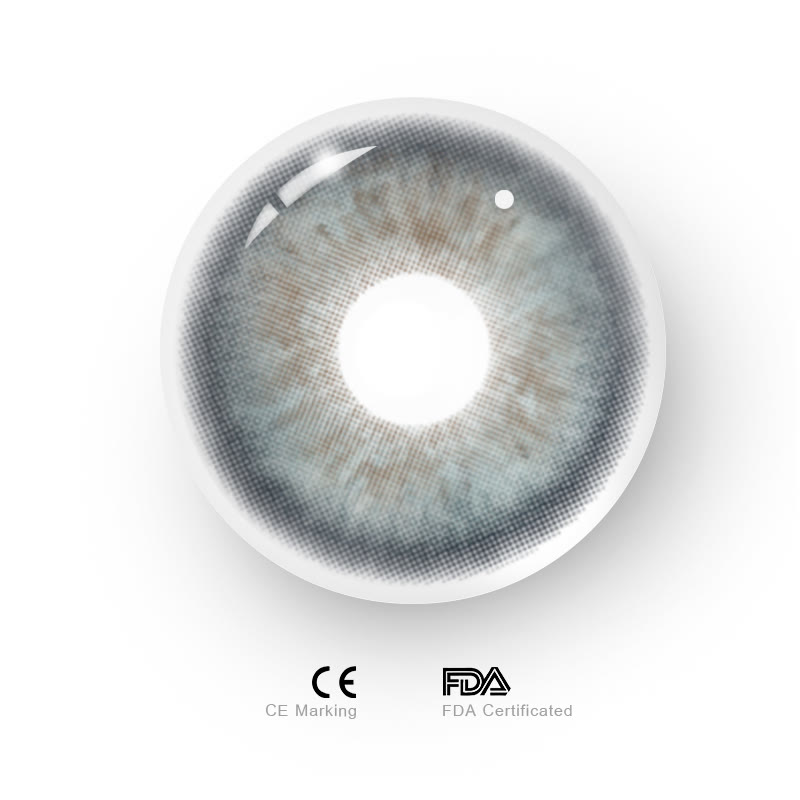 MYEYEBB Coastal Blue Colored Contact Lenses | 6 Months - image 6