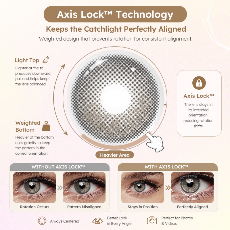 MYEYEBB Sunset Grey Colored Contact Lenses - image 4