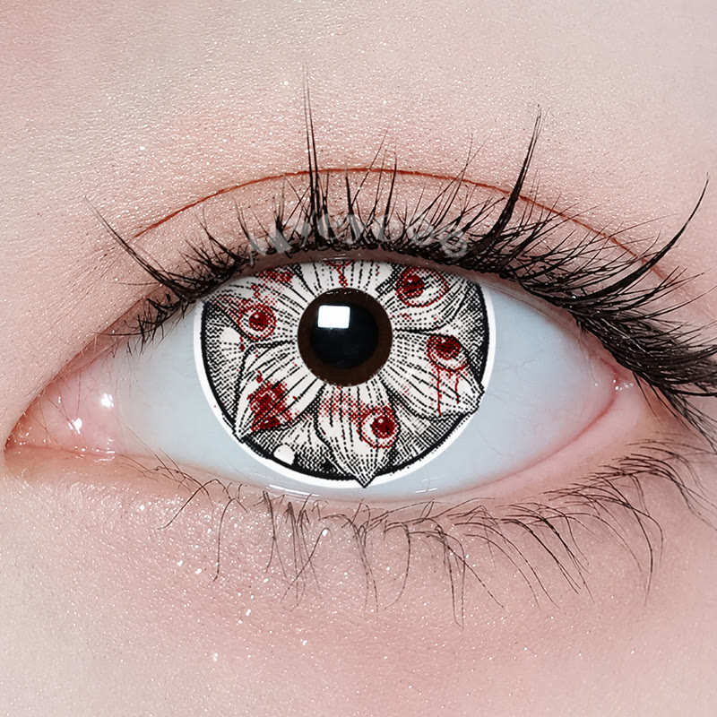 MYEYEBB Demogorgon Black Cosplay Colored Contact Lenses - image 2