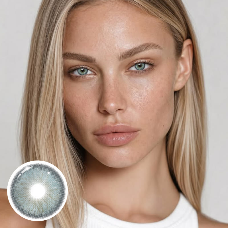 MYEYEBB Siren Iris Blue Colored Contact Lenses - image 3