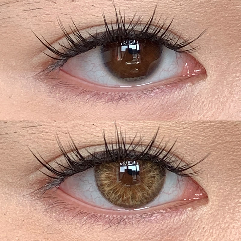 MYEYEBB Siren Iris Brown Colored Contact Lenses - image 2