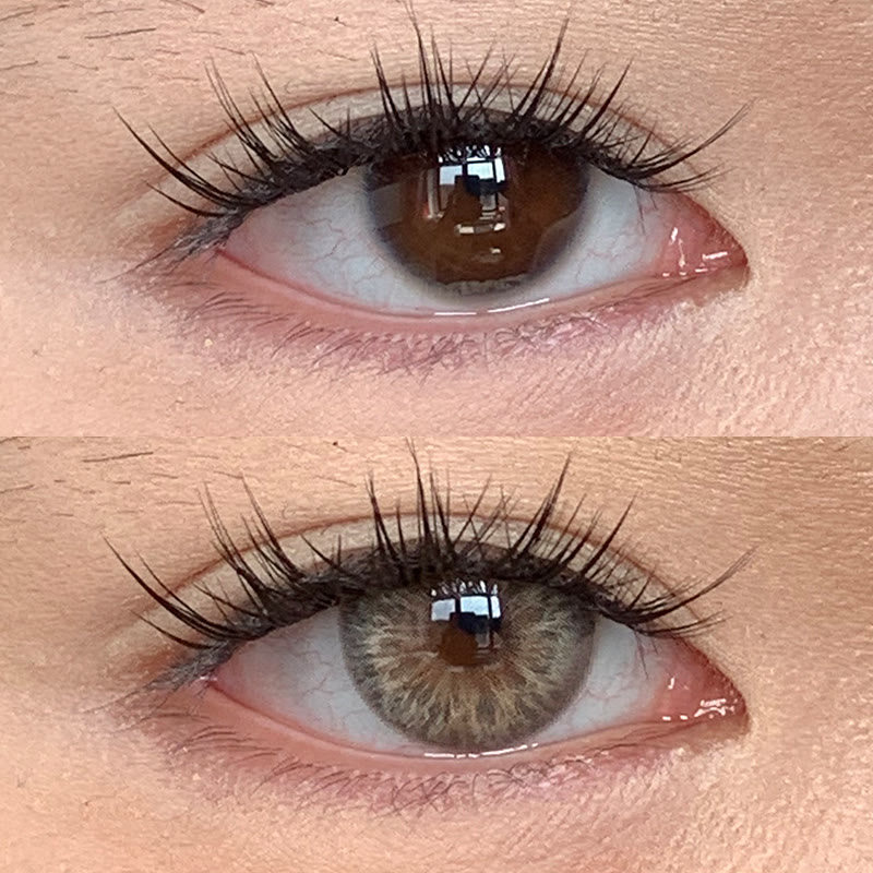 MYEYEBB Siren Iris Latte Grey Colored Contact Lenses - image 2