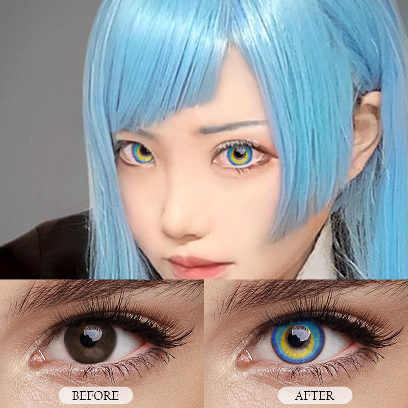 MYEYEBB Sword Dance Prescription Cosplay Colored Contact Lenses-MYEYEBB