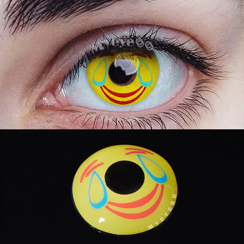 MYEYEBB Joker Prescription Cosplay Colored Contact Lenses -MYEYEBB