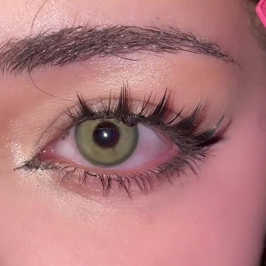MYEYEBB Silvana Green Prescription Colored Contact Lenses - image 4