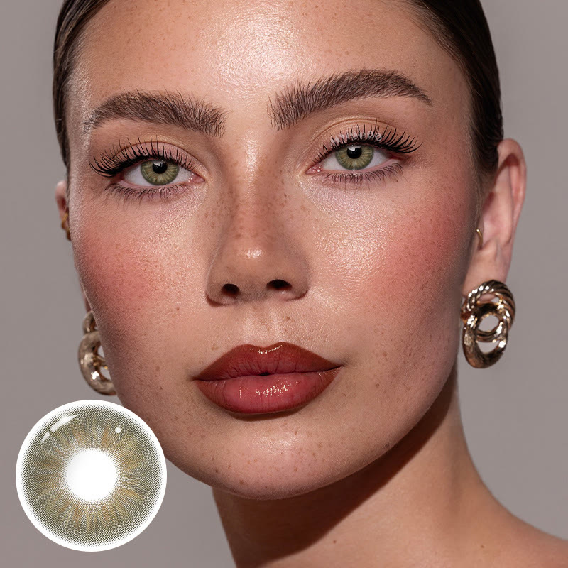 MYEYEBB Cashmere Brown Prescription Colored Contact Lenses丨Monthly - image 5