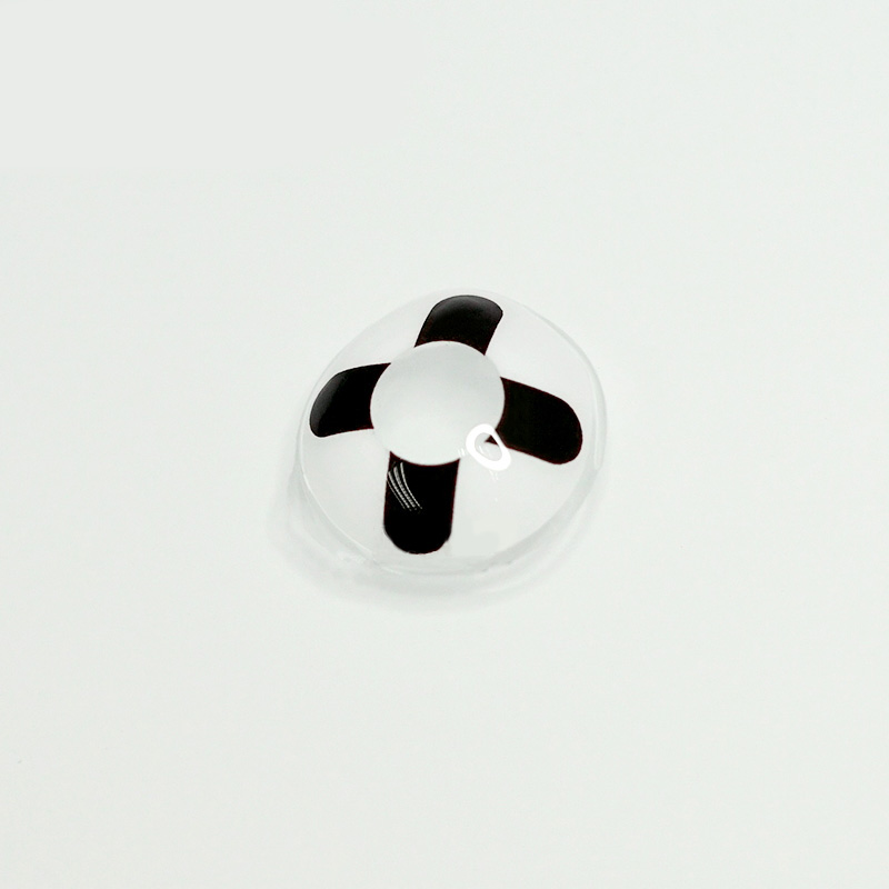 MYEYEBB Black Cross Cosplay Colored Contact Lenses-MYEYEBB