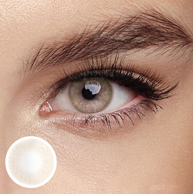 MYEYEBB Hid II Ocre Prescription Colored Contact Lenses