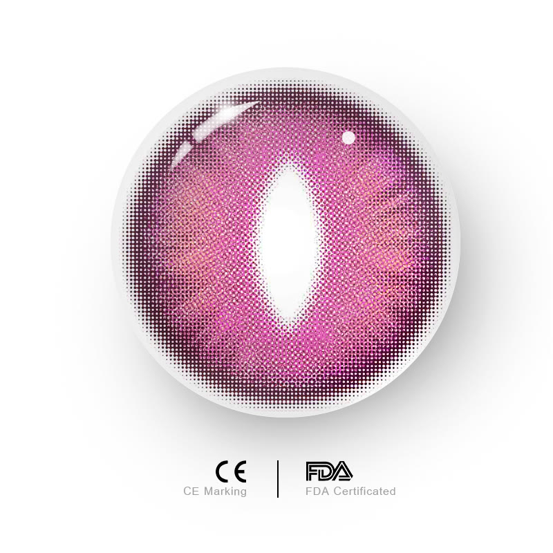 MYEYEBB Dragon Eye Violet Cosplay Colored Contact Lenses丨1 Day