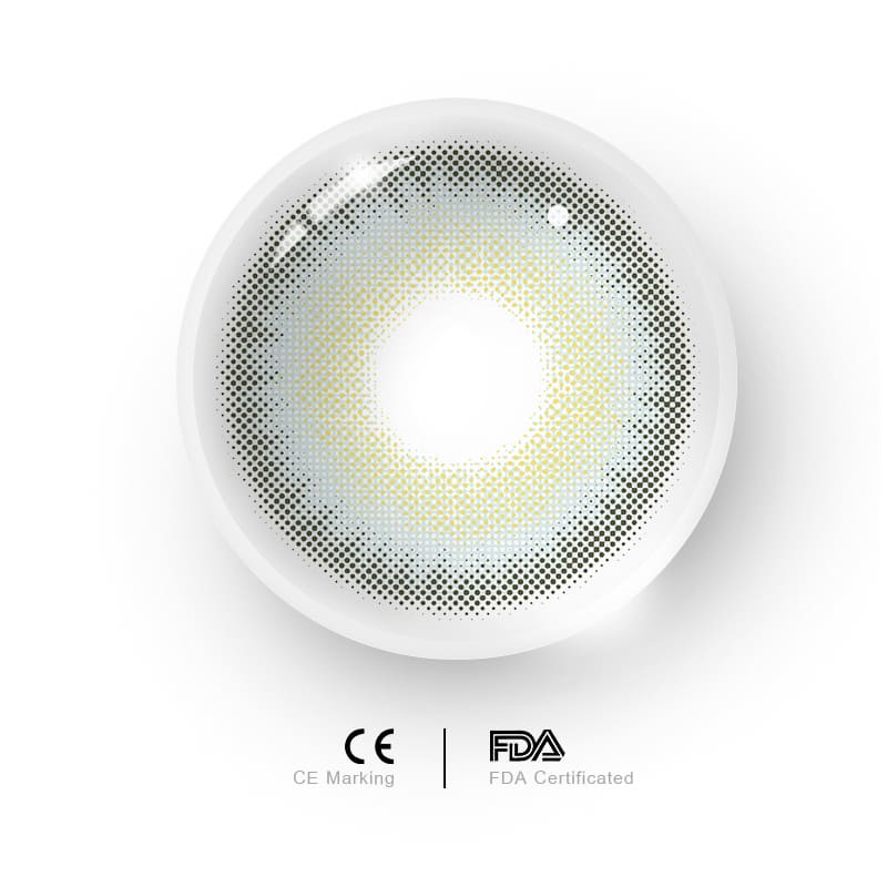 MYEYEBB Siren Blue Prescription Colored Contact Lenses - image 12