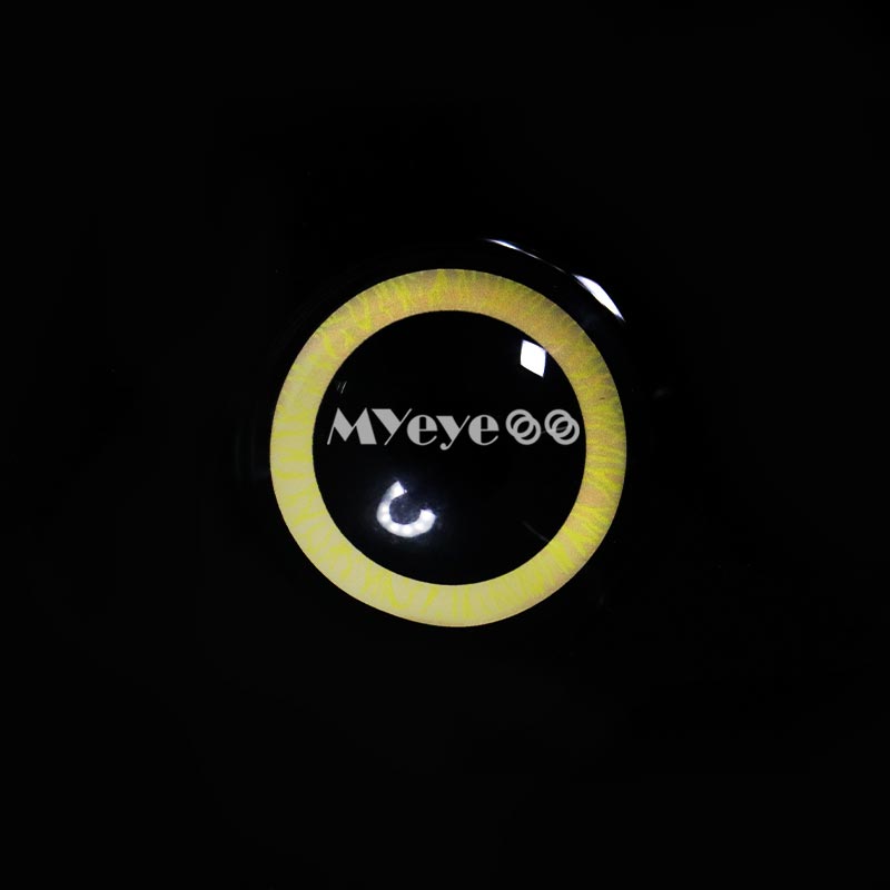 MYEYEBB Nebulos Yellow Cosplay Colored Contact Lenses - image 16