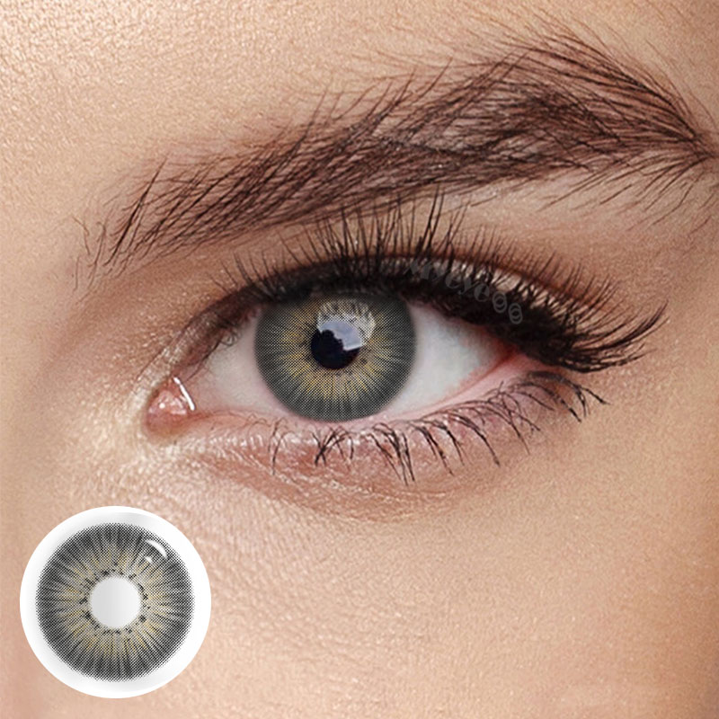 MYEYEBB New York III Grey Prescription Colored Contact Lenses - image 7