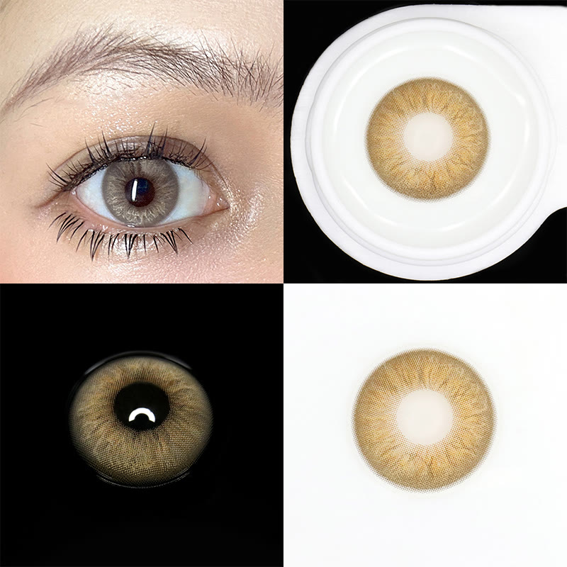 MYEYEBB Genetic Brown Colored Contact Lenses - image 4