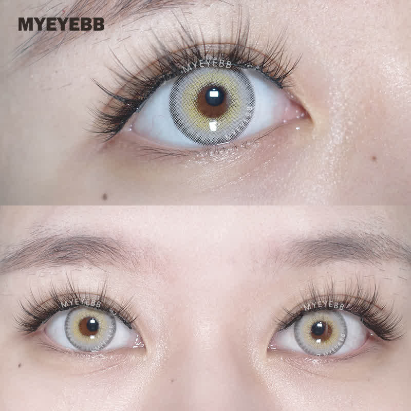 MYEYEBB Siren Grey Prescription Colored Contact Lenses - image 6