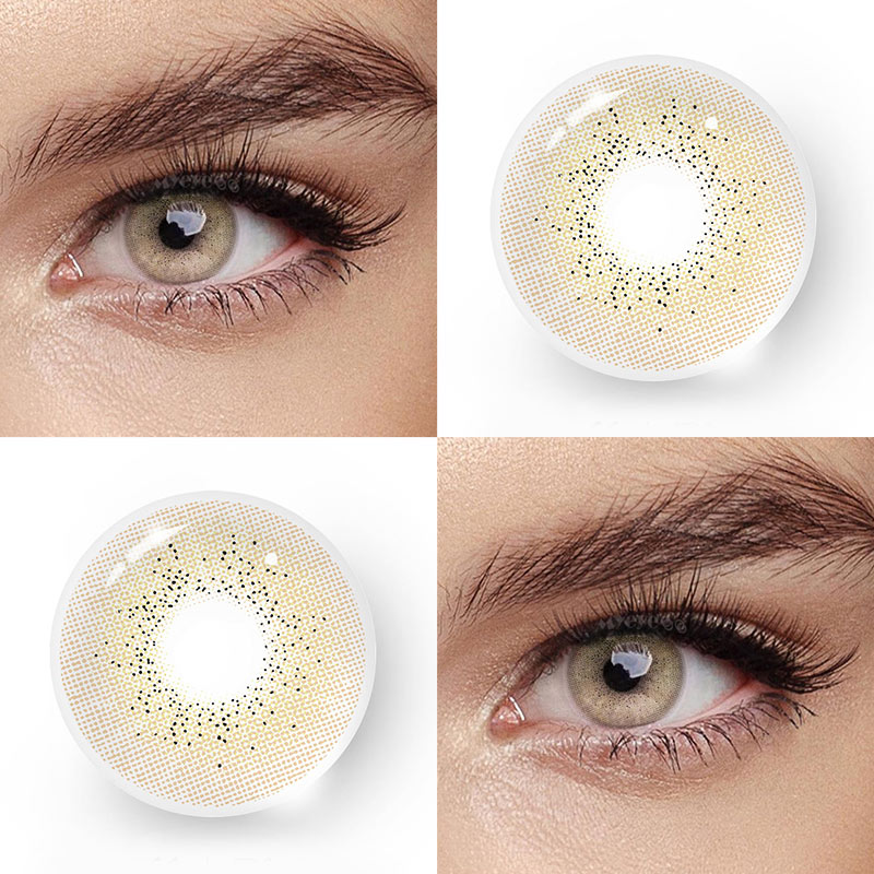 MYEYEBB Ocean Brown Prescription Colored Contact Lenses - image 3