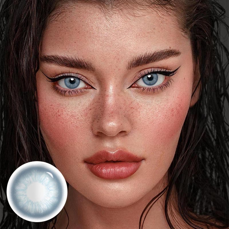 MYEYEBB Unspoken Mirage Blue Prescription Colored Contact Lenses - image 10