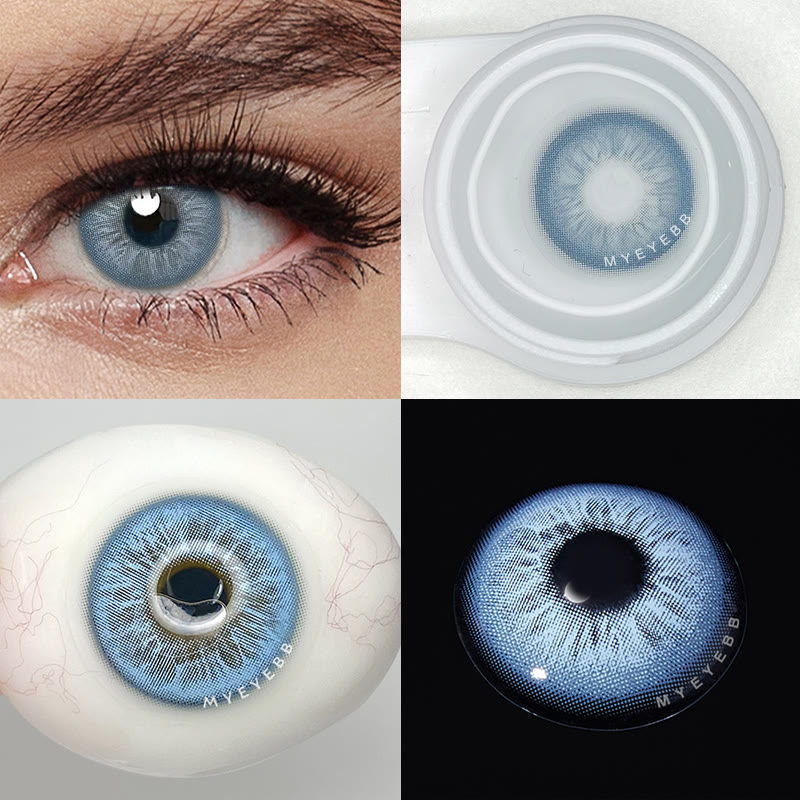 MYEYEBB Unspoken Mirage Blue Prescription Colored Contact Lenses - image 9