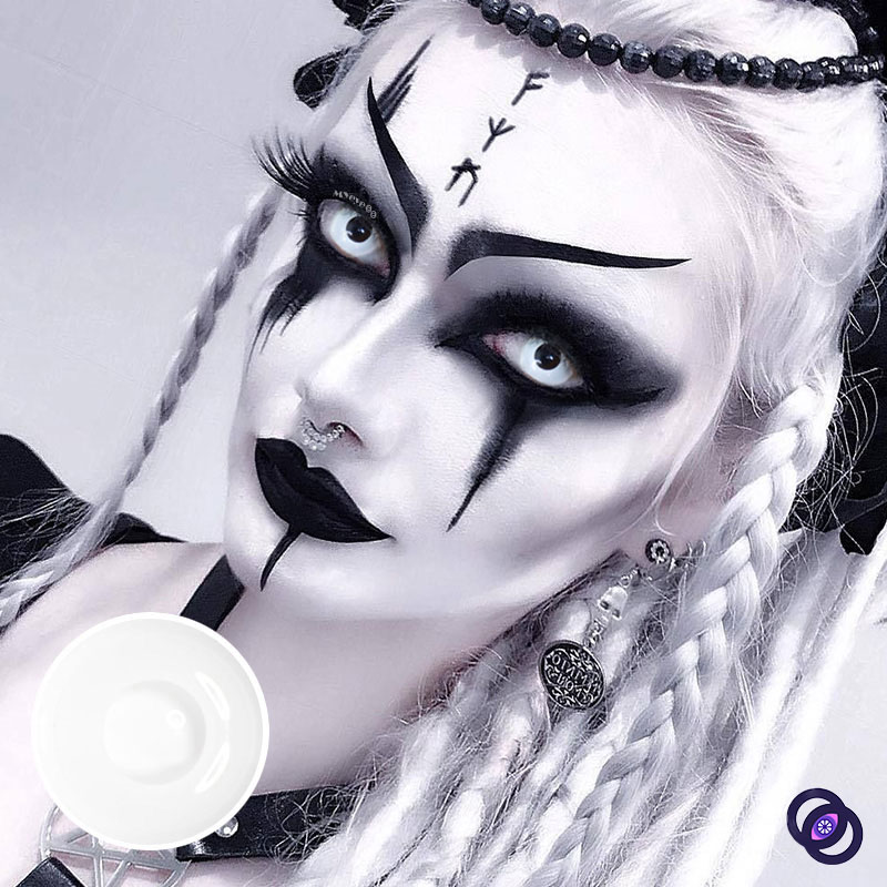 MYEYEBB White Block Prescription Cosplay Colored Contact Lenses - image 19