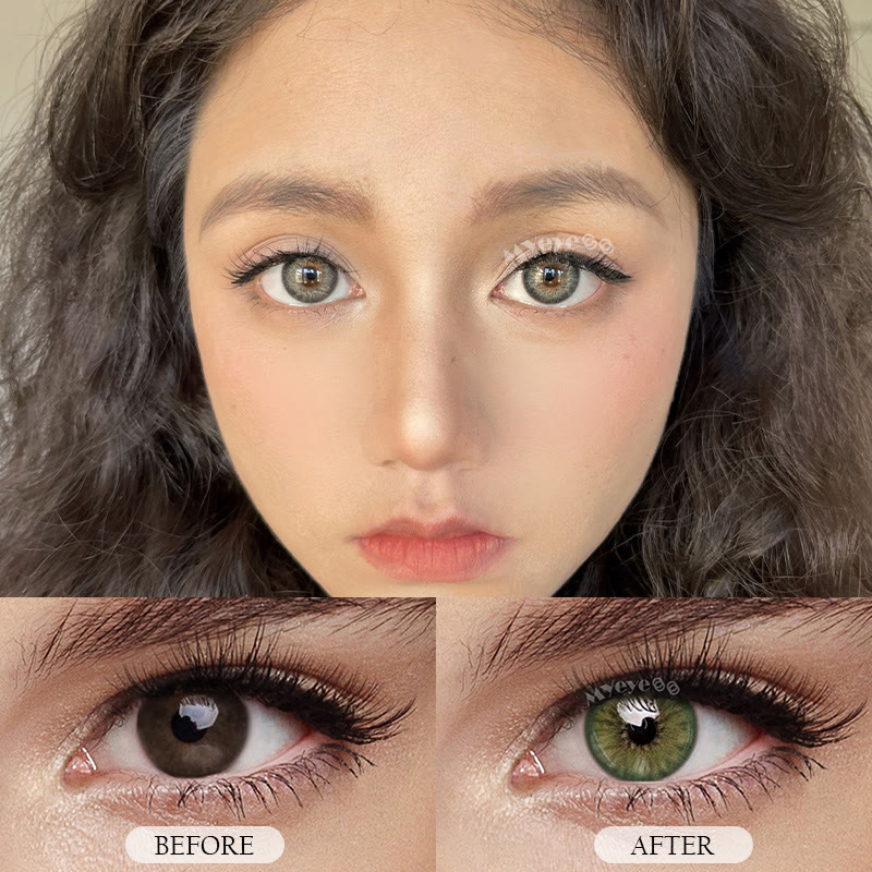 MYEYEBB Muse Grey Prescription Colored Contact Lenses丨Monthly - image 8