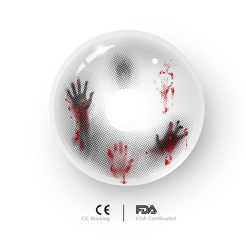 MYEYEBB Soul's Grasp  White Cosplay Colored Contact Lenses丨6 Months - image 8