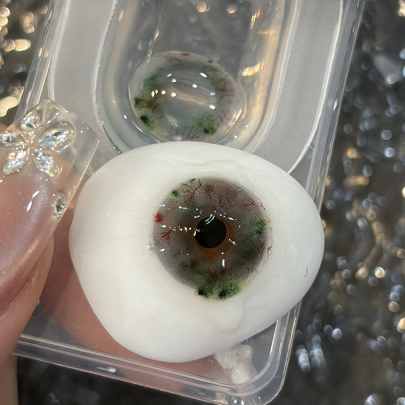 MYEYEBB Rotten Soul Green Cosplay Colored Contact Lenses丨1 Day - image 5