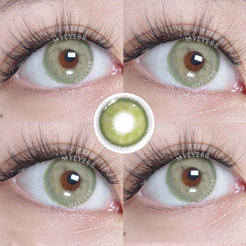 MYEYEBB Silvana Green Prescription Colored Contact Lenses - image 9