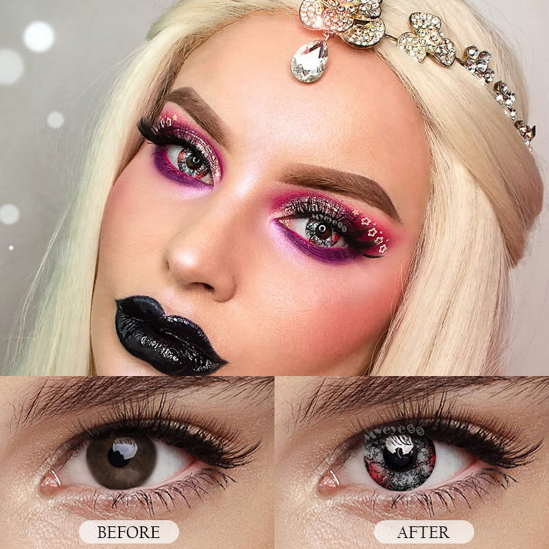 MYEYEBB Demon Cosplay Colored Contact Lenses-MYEYEBB