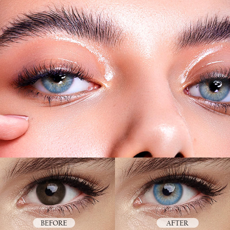 MYEYEBB Sin Blue Prescription Colored Contact Lenses-MYEYEBB