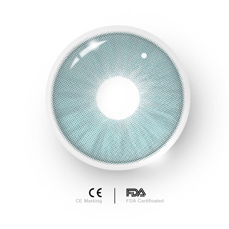 MYEYEBB Iceberg Green Prescription Colored Contact Lenses - image 6