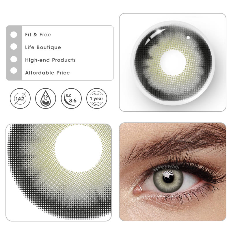 MYEYEBB Horizon Grey Prescription Colored Contact Lenses-MYEYEBB