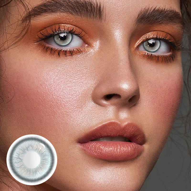 MYEYEBB Viva Blue Prescription Colored Contact Lenses - image 2