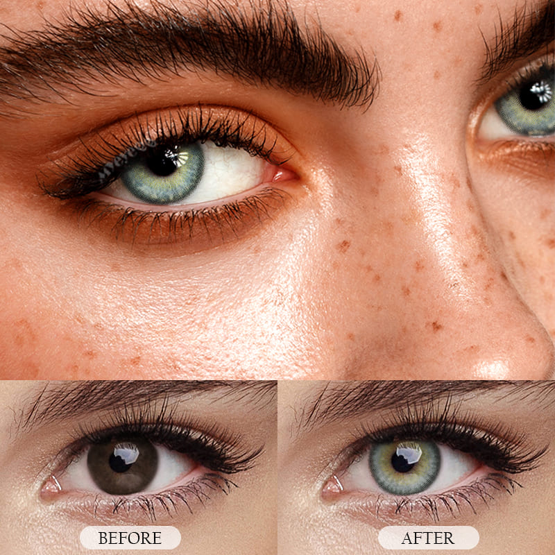 MYEYEBB Siren Blue Prescription Colored Contact Lenses - image 8