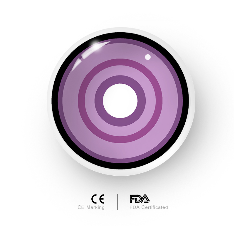 MYEYEBB Blind Sakuya Prescription Cosplay Colored Contact Lenses - image 8