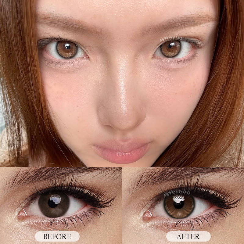 MYEYEBB Bare Hazel Prescription Colored Contact Lenses丨Monthly - image 8