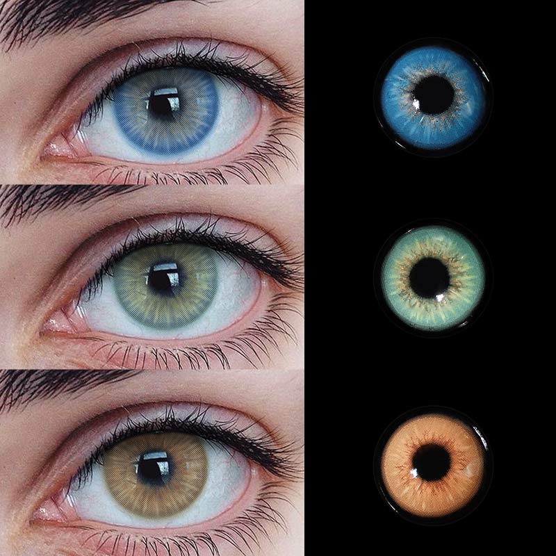 MYEYEBB Sin Green Colored Contact Lenses - image 1