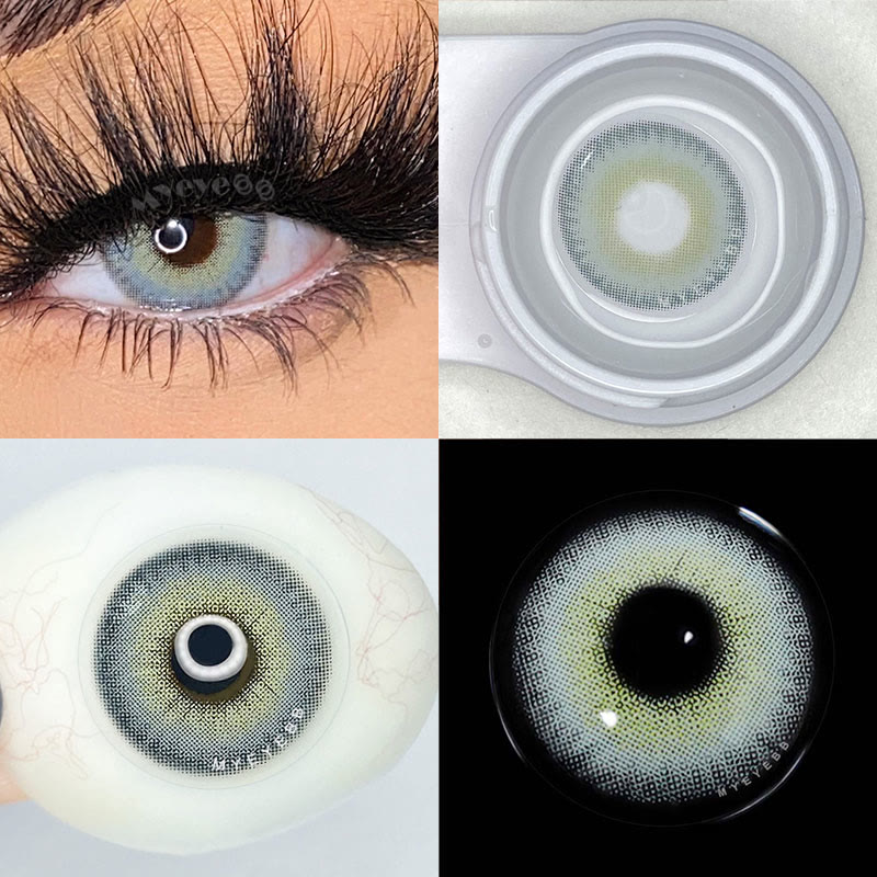 MYEYEBB Siren Blue Prescription Colored Contact Lenses - image 6