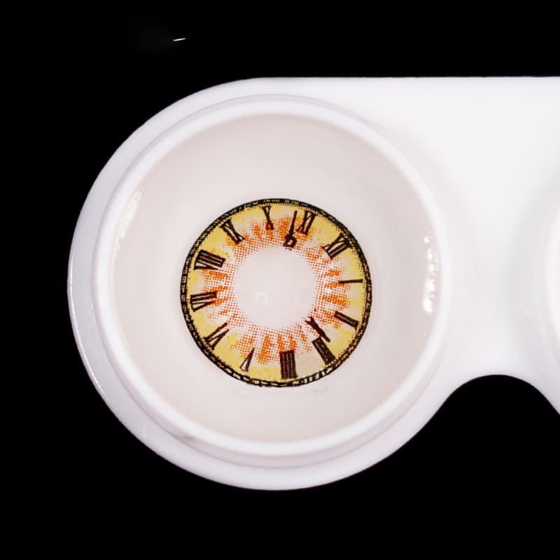 MYEYEBB Tokisaki Kurumi Yellow Cosplay Colored Contact Lenses - image 9