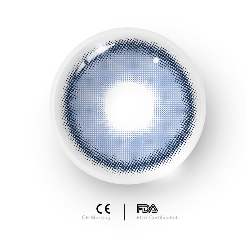 MYEYEBB Silvana Blue Prescription Colored Contact Lenses - image 11