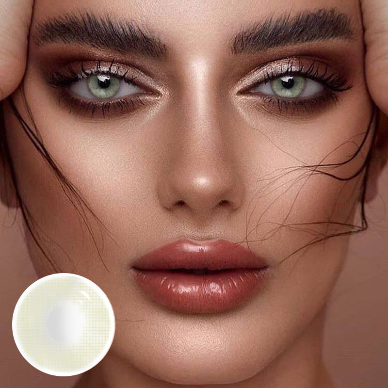 MYEYEBB Aurora Crystal Grey Colored Contact Lenses-MYEYEBB