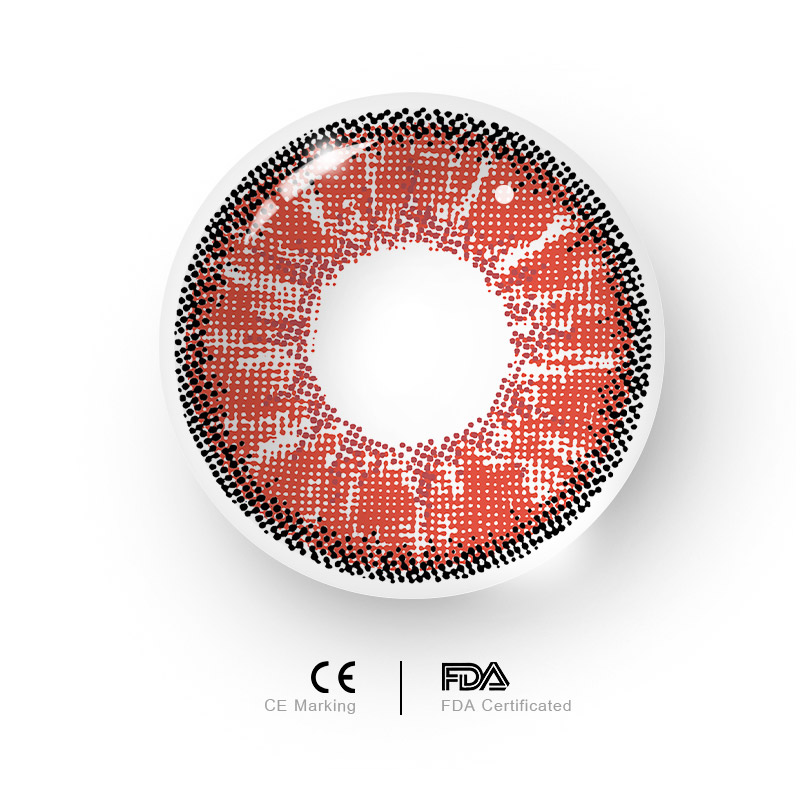 MYEYEBB Magic Hour II Vika Ruby Prescription Men Colored Contact Lenses - image 7