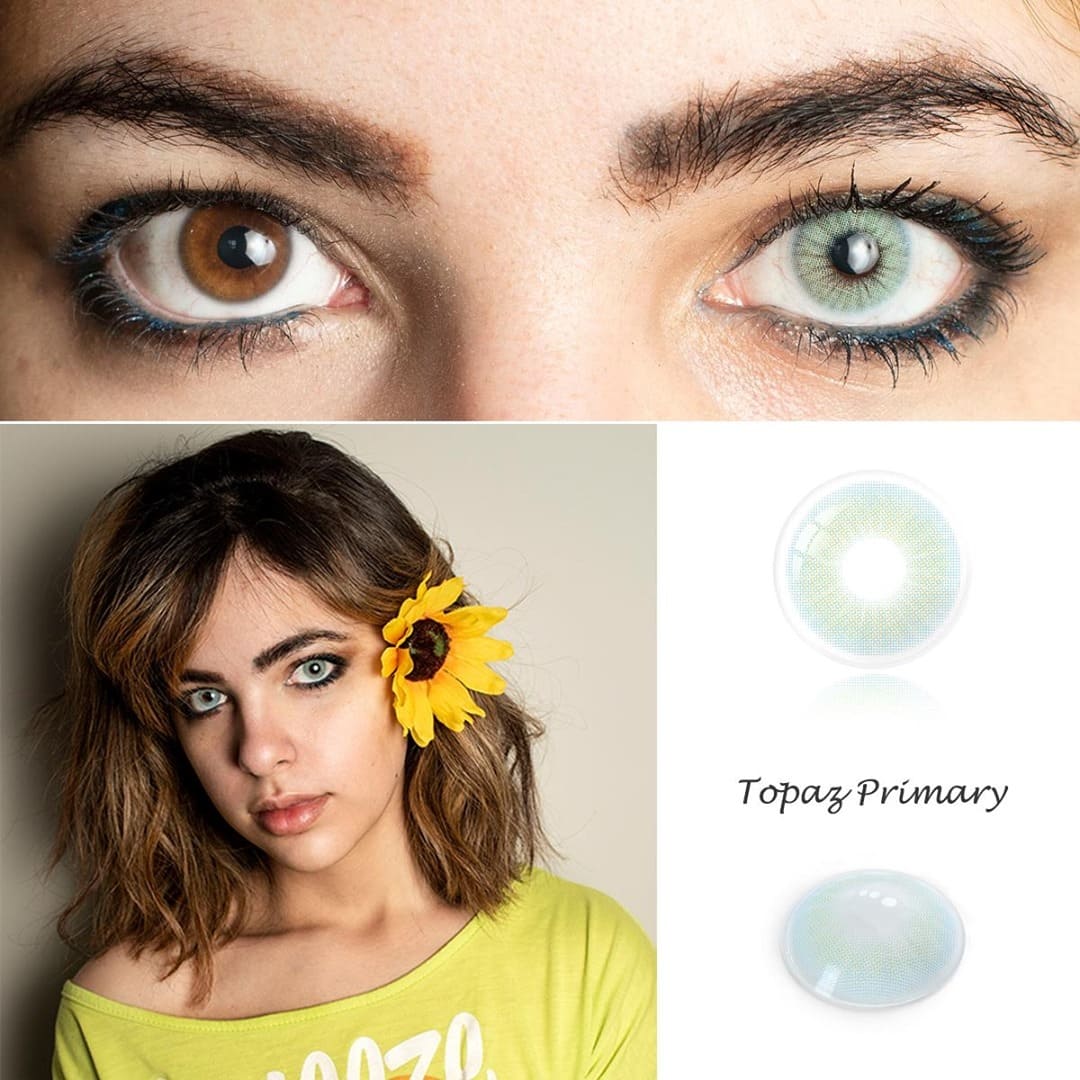 MYEYEBB Hid II Topazio Prescription Colored Contact Lenses - image 4