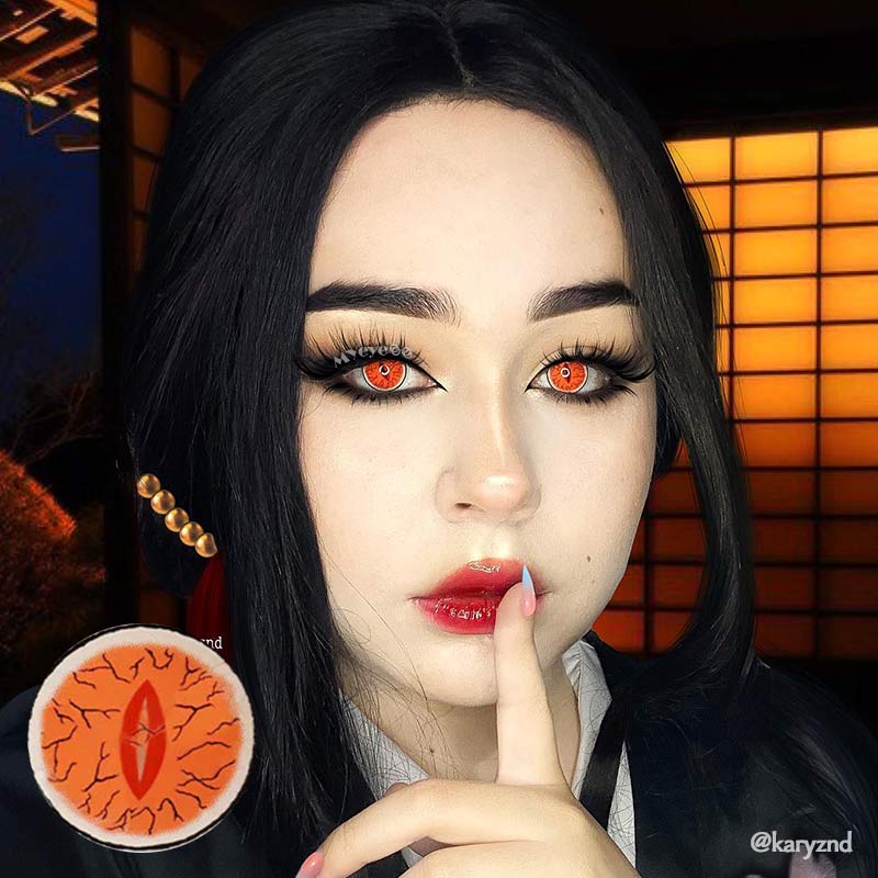 MYEYEBB Blind Kibutsuji Muzan Cosplay Colored Contact Lenses - image 2