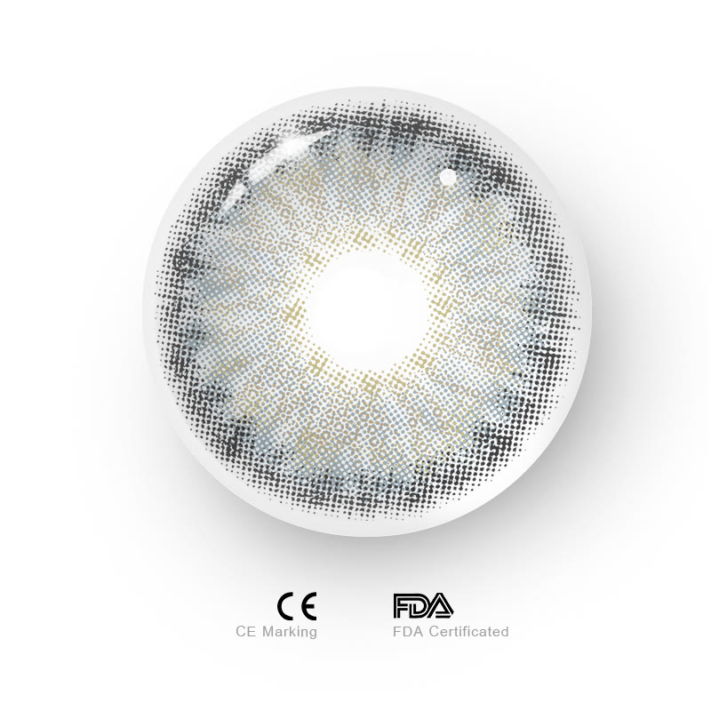 MYEYEBB Pro Petite Iris Blue Prescription Colored Contact Lenses丨Monthly - image 8