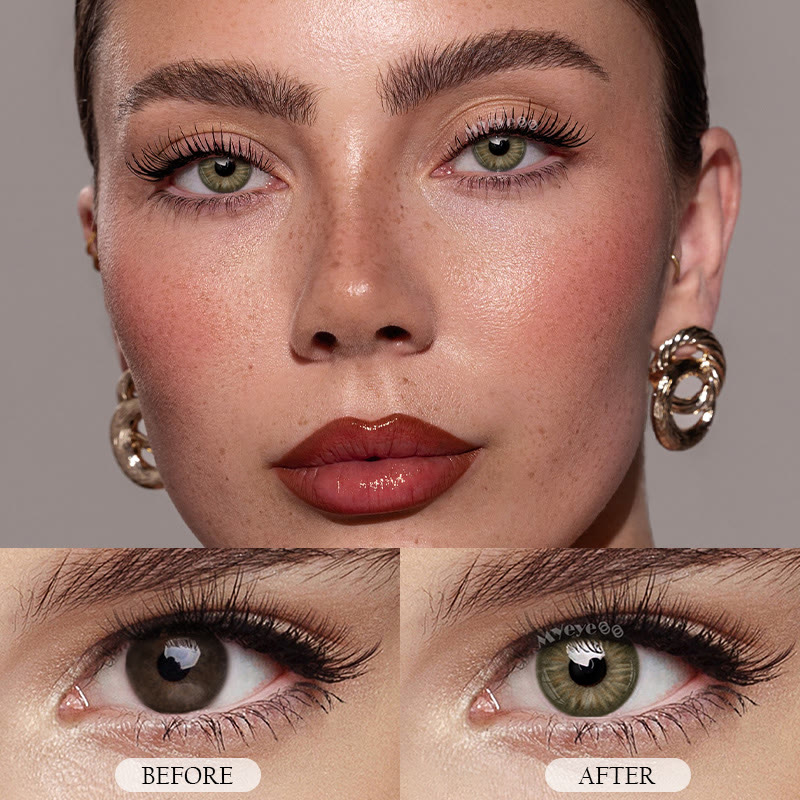 MYEYEBB Cashmere Brown Prescription Colored Contact Lenses丨Monthly - image 6