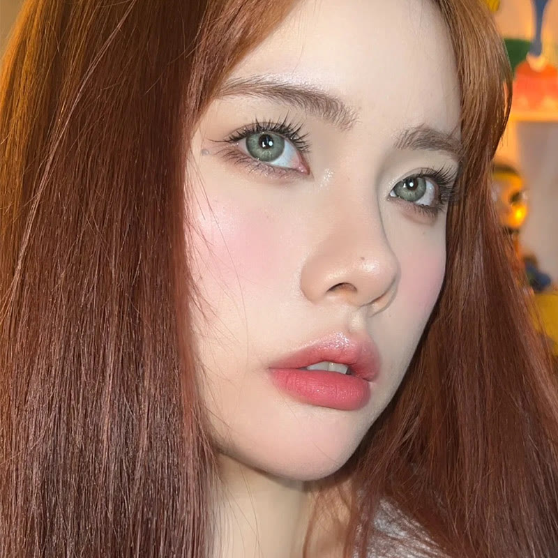 MYEYEBB Medusa Green Colored Contact Lenses-MYEYEBB